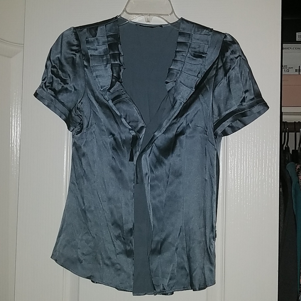 BCBG silk blouse